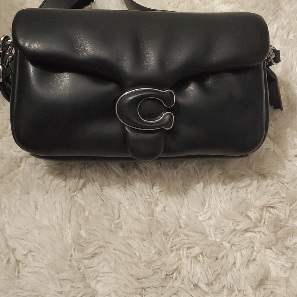 New Black Coach  Tabby